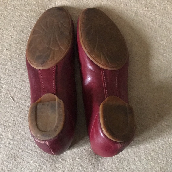 Cute peep-toe leather ballerinas, Kenneth Cole Reaction sz 8.5 - Picture 4 of 4